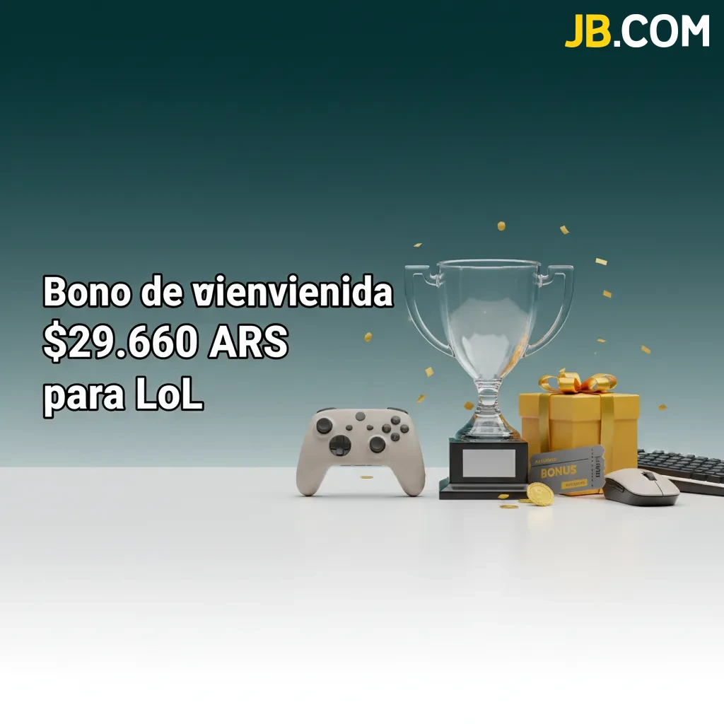 Promoción: bono de bienvenida $29.660 ARS para apostar en LoL en Argentina, con pasos para activarlo durante el registro.
