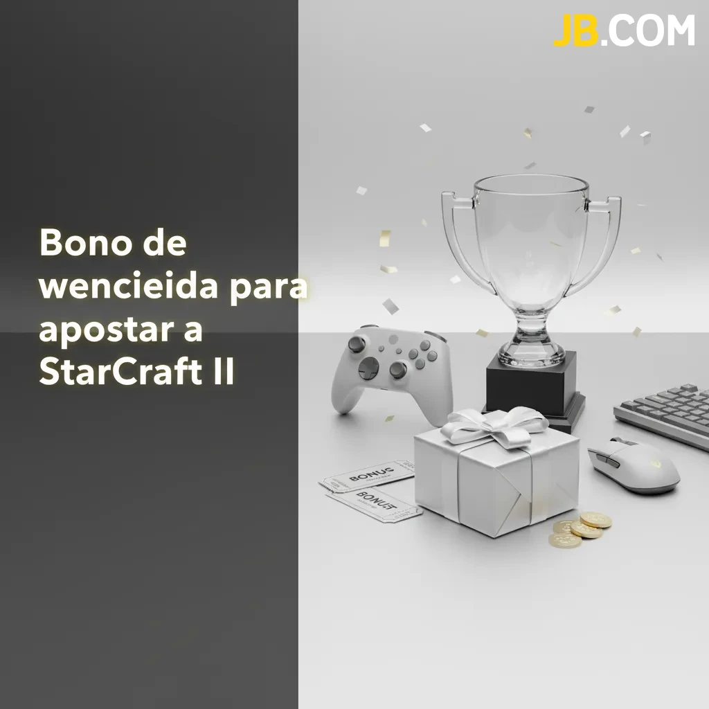 Banner de bono de bienvenida JB para apostar a StarCraft II, ARS 29.660 y pasos: registro, depósito, promo y rollover.