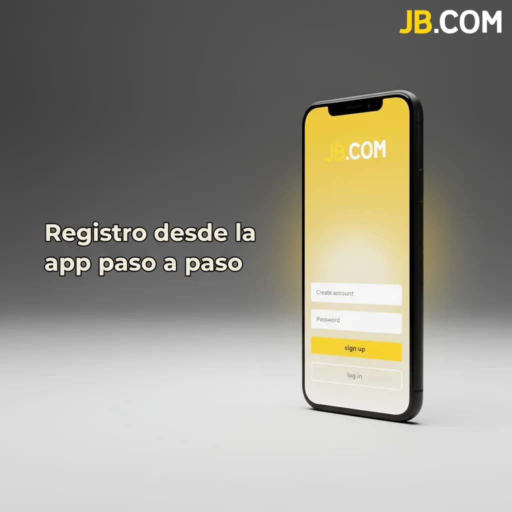 Infografía paso a paso para registrarse en la app: crear cuenta, datos básicos, verificación, límites y KYC — JB Casino en Argentina