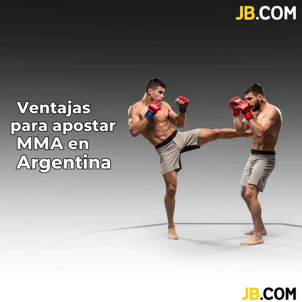 Infografía: ventajas de apostar MMA en Argentina - cuotas en vivo, mercados, cashout, pesos, depósitos y límites.