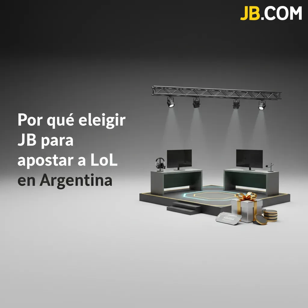 Banner de JB para apostar a LoL en Argentina: bono $29.660 ARS, pagos locales, retiros rápidos, soporte 24/7 y app móvil.