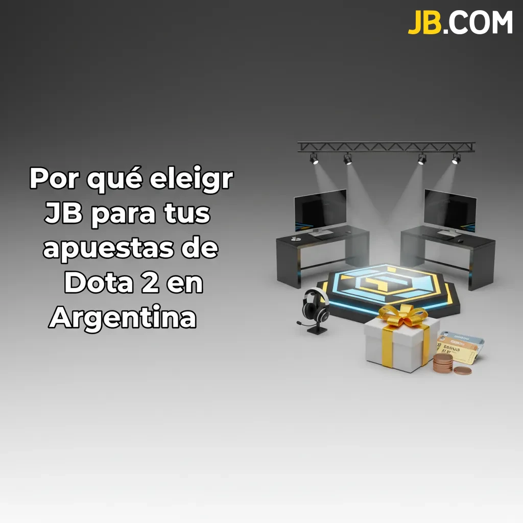 Banner de JB para apuestas de Dota 2 en Argentina: bono $29.660, pagos ARS, app móvil y soporte 24/7 en español.