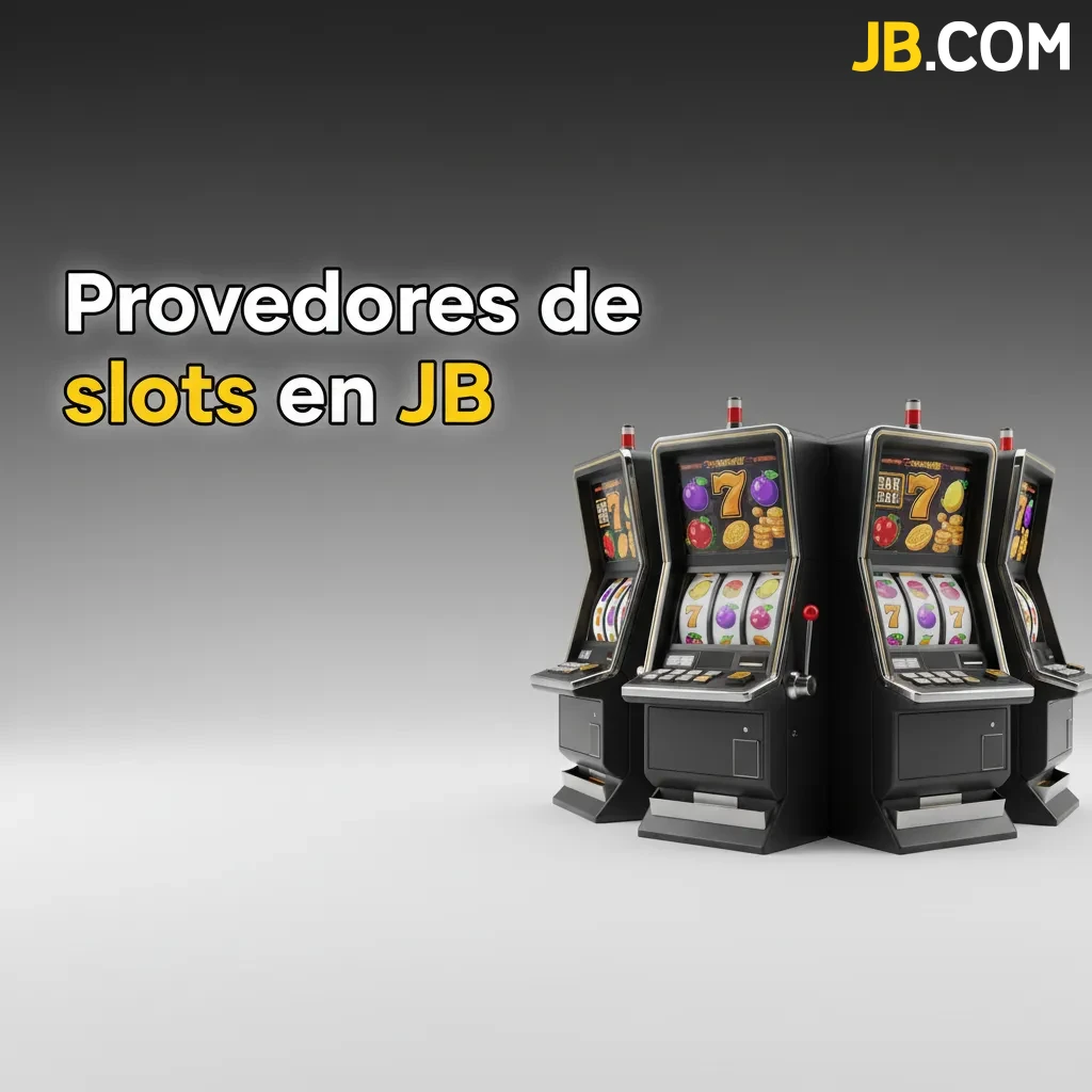 Lista de 45 proveedores de slots en JB con número de juegos: Pragmatic Play, Play’n GO, NetEnt, etc.