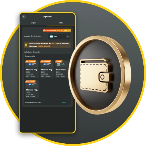 JB en Argentina permite depósitos y retiros en minutos seguros.
