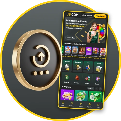 JB ofrece instalación liviana y uso ágil en su app — JB Casino en Argentina