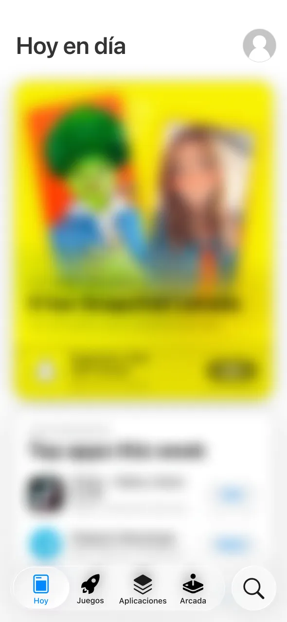 Abrí App Store para buscar la actualización de JB.