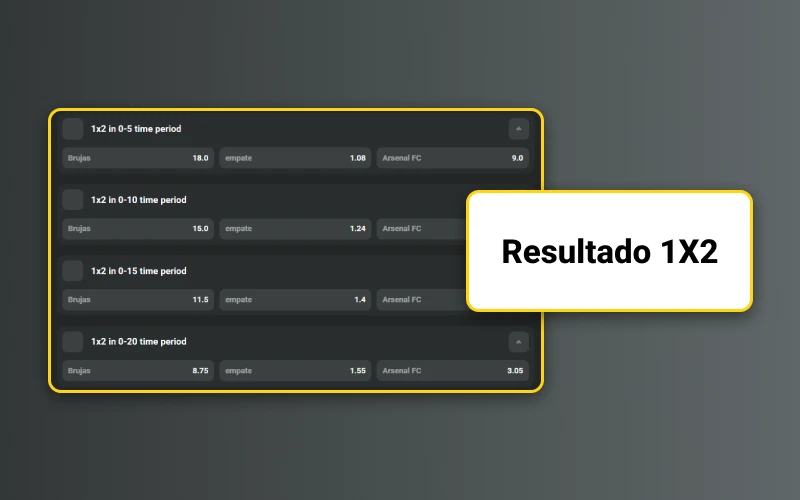 JB ofrece mercados 1X2 adaptados para jugadores de Argentina.