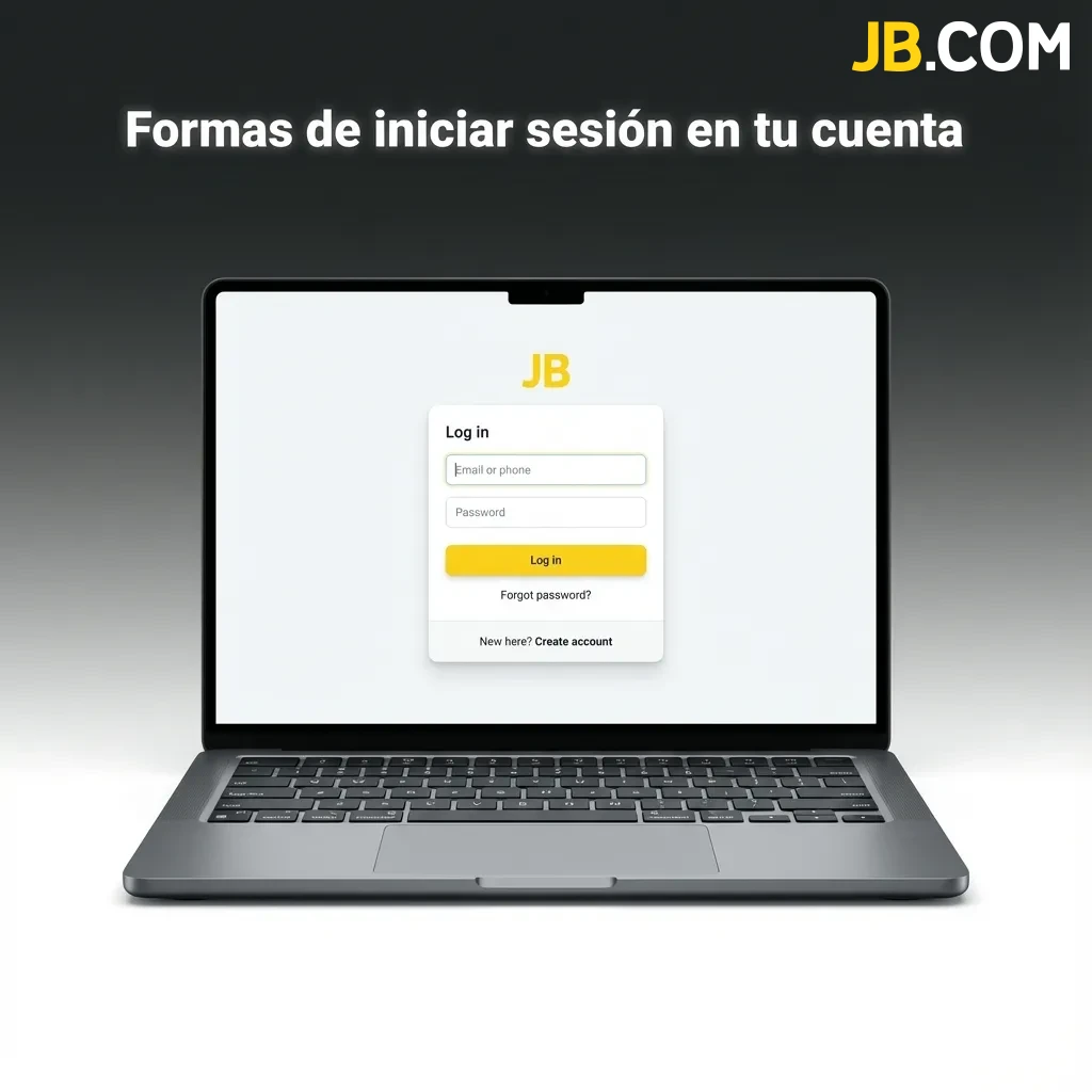 Formas de iniciar sesión en tu cuenta en JB Casino en Argentina
