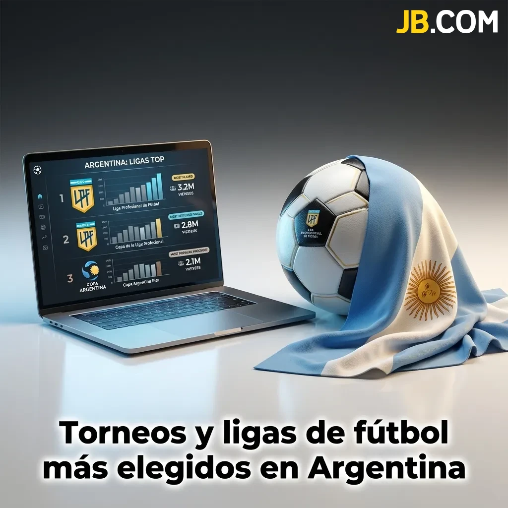 Torneos y ligas de fútbol más elegidos — JB Casino en Argentina