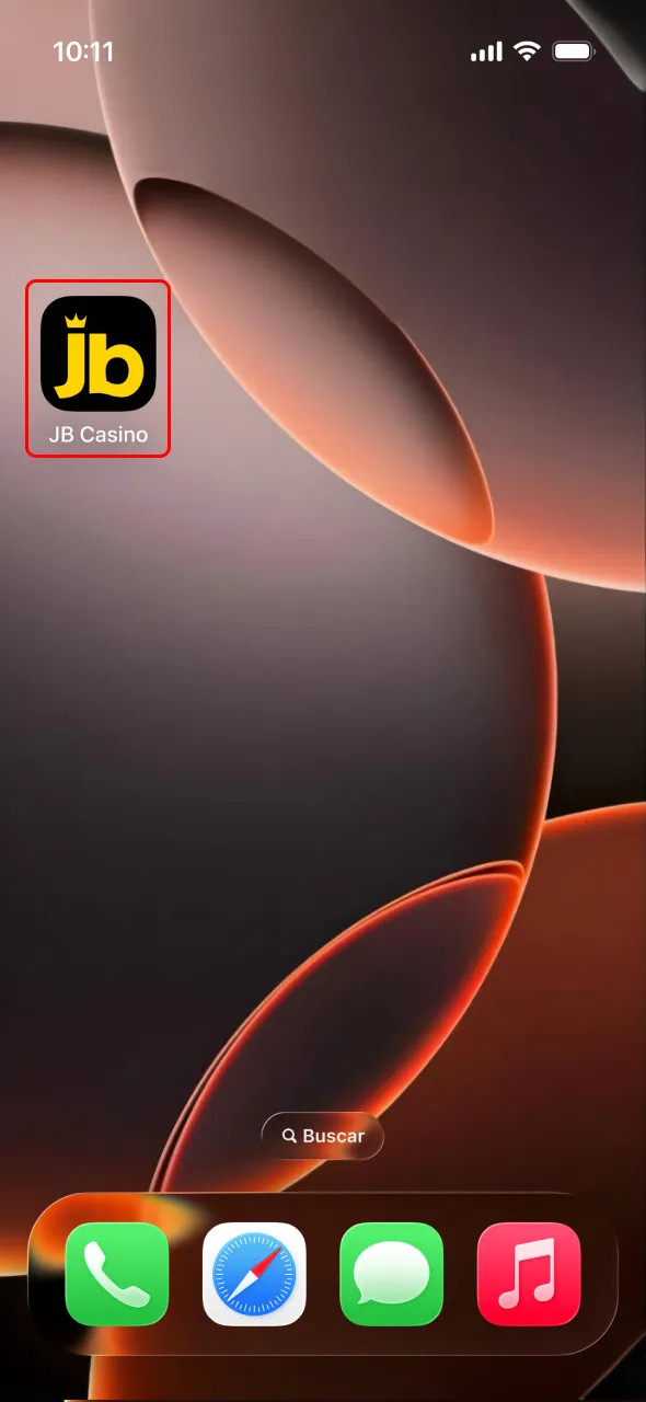 Jugadores argentinos abren el ícono de JB y empiezan a jugar.