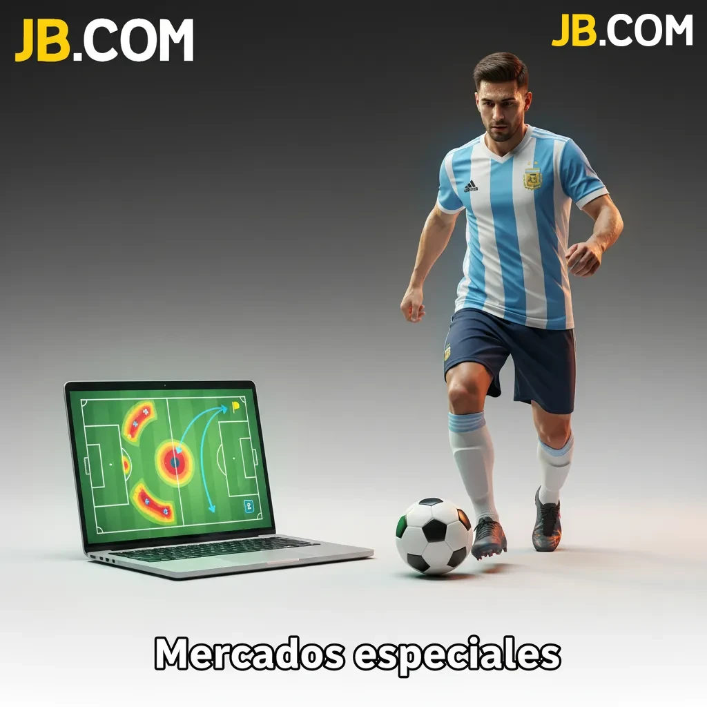 Mercados especiales: marcador correcto, goleadores (anota 2+, hat-trick) y estadísticas de jugador disponibles — JB Casino en Argentina