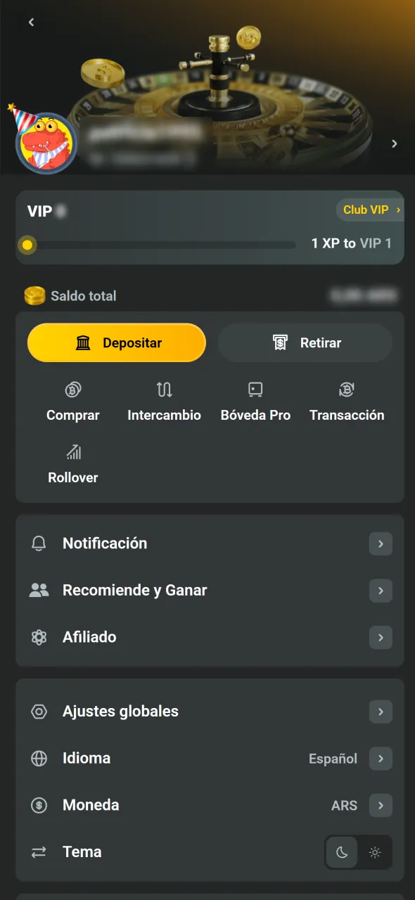 Accedé al panel JB y revisá saldo, bonos y apuestas activas.