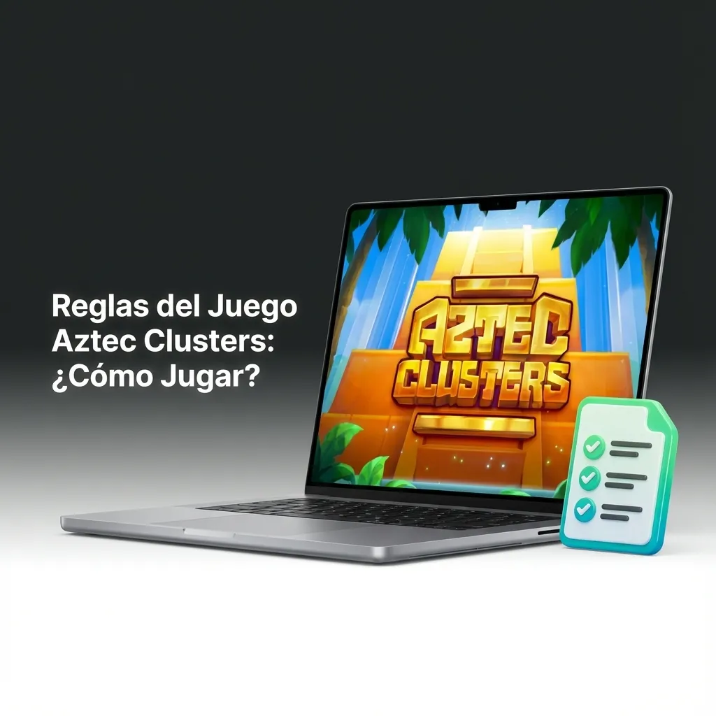 Aztec-themed 7x7 slot grid showing colorful symbols forming clusters with cascading wins and multiplier meter